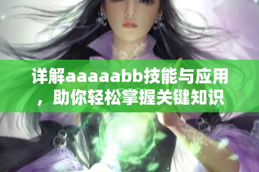 详解aaaaabb技能与应用，助你轻松掌握关键知识