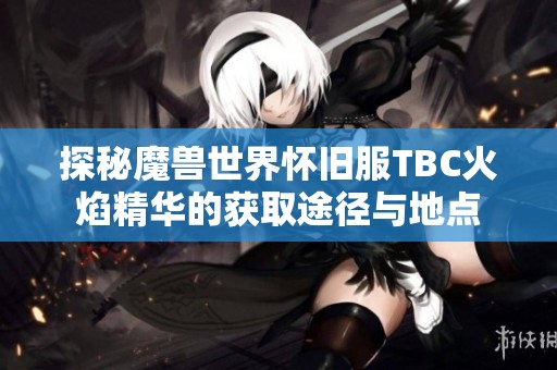 探秘魔兽世界怀旧服TBC火焰精华的获取途径与地点