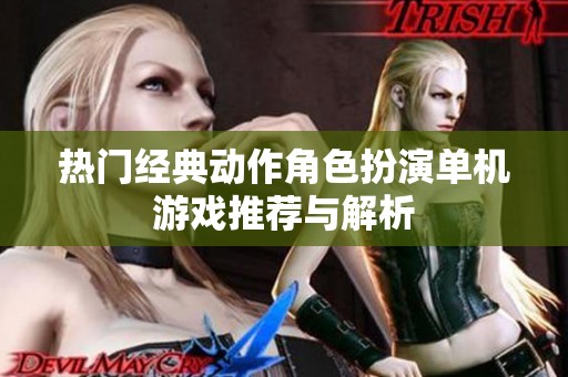 热门经典动作角色扮演单机游戏推荐与解析
