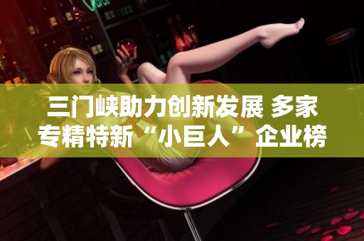 三门峡助力创新发展 多家专精特新“小巨人”企业榜上有名