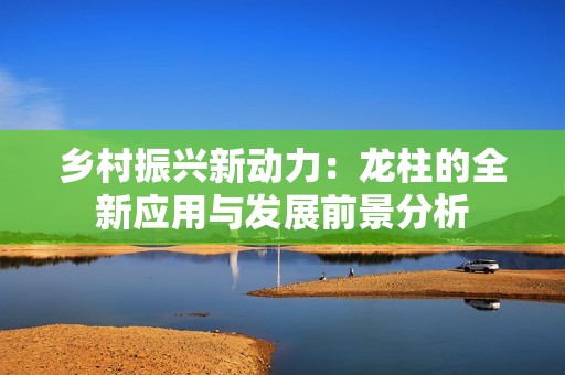 乡村振兴新动力：龙柱的全新应用与发展前景分析