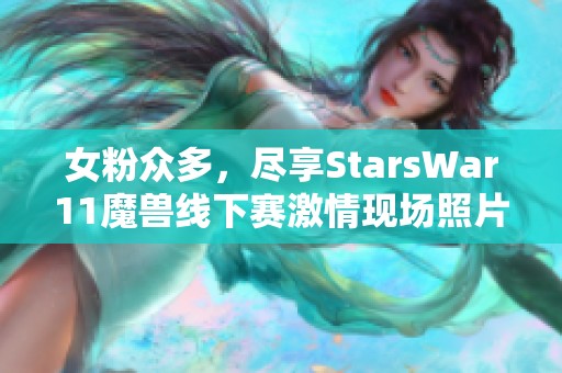 女粉众多，尽享StarsWar11魔兽线下赛激情现场照片欣赏
