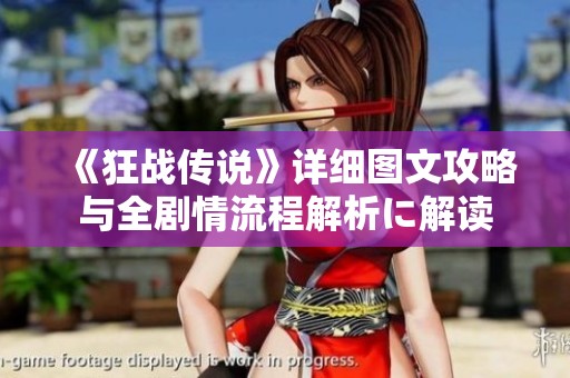 《狂战传说》详细图文攻略与全剧情流程解析に解读
