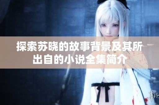 探索苏晓的故事背景及其所出自的小说全集简介