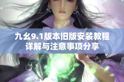 九幺9.1版本旧版安装教程详解与注意事项分享