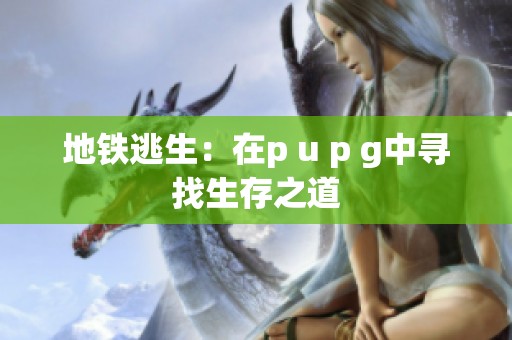 地铁逃生：在p u p g中寻找生存之道