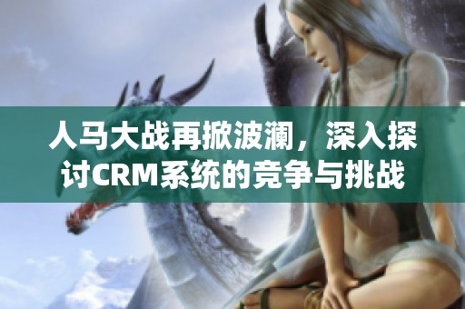 人马大战再掀波澜，深入探讨CRM系统的竞争与挑战