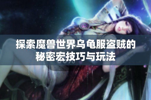 探索魔兽世界乌龟服盗贼的秘密宏技巧与玩法