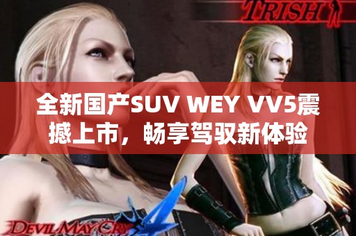 全新国产SUV WEY VV5震撼上市，畅享驾驭新体验