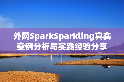 外网SparkSparkling真实案例分析与实践经验分享