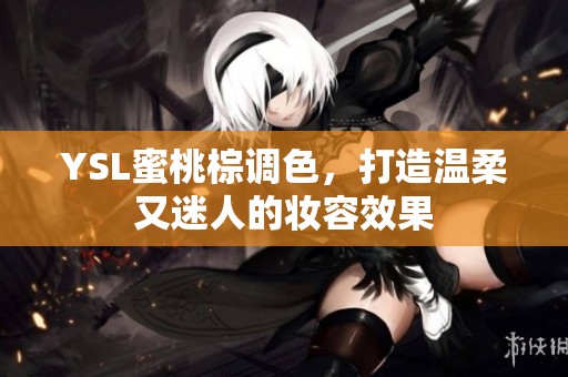 YSL蜜桃棕调色，打造温柔又迷人的妆容效果
