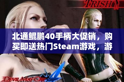 北通鲲鹏40手柄大促销，购买即送热门Steam游戏，游戏玩家千万不要错过这次机会！