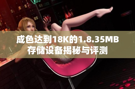 成色达到18K的1.8.35MB存储设备揭秘与评测