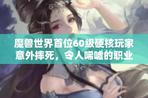 魔兽世界首位60级硬核玩家意外摔死，令人唏嘘的职业选择背后的故事