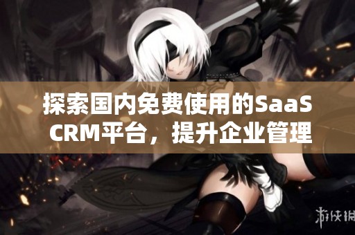 探索国内免费使用的SaaS CRM平台，提升企业管理效率