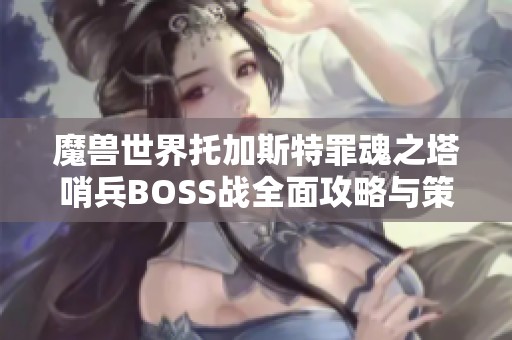 魔兽世界托加斯特罪魂之塔哨兵BOSS战全面攻略与策略分析助你轻松爬塔