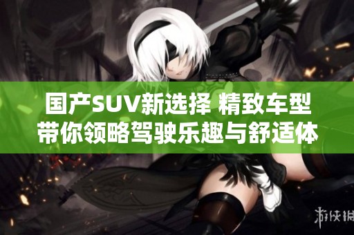 国产SUV新选择 精致车型带你领略驾驶乐趣与舒适体验