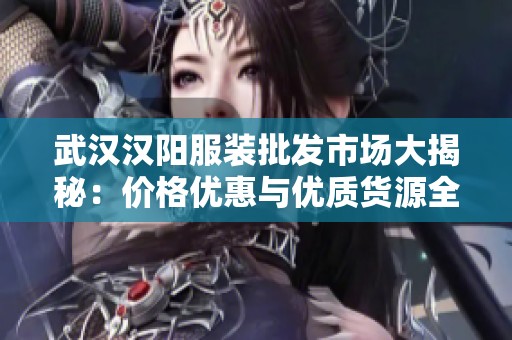 武汉汉阳服装批发市场大揭秘：价格优惠与优质货源全攻略