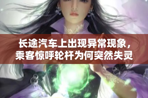 长途汽车上出现异常现象，乘客惊呼轮杆为何突然失灵