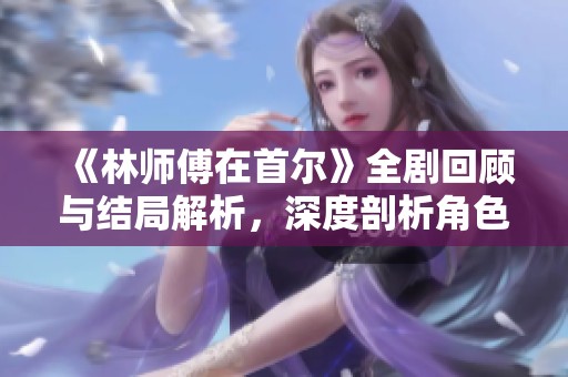 《林师傅在首尔》全剧回顾与结局解析，深度剖析角色命运与情感变化