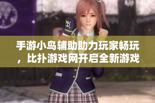 手游小鸟辅助助力玩家畅玩，比扑游戏网开启全新游戏体验