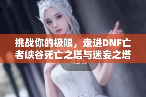 挑战你的极限，走进DNF亡者峡谷死亡之塔与迷妄之塔的神秘世界