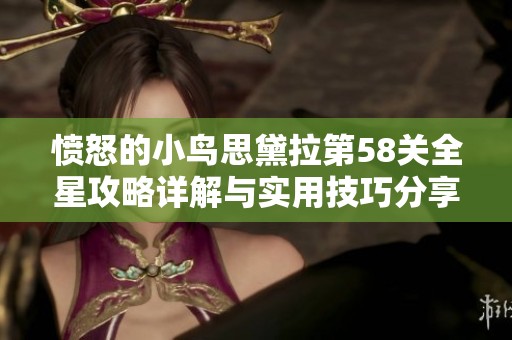愤怒的小鸟思黛拉第58关全星攻略详解与实用技巧分享