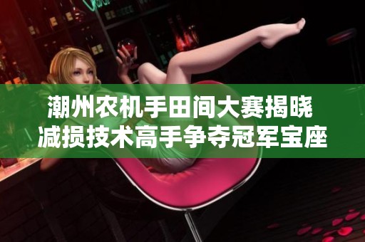 潮州农机手田间大赛揭晓 减损技术高手争夺冠军宝座