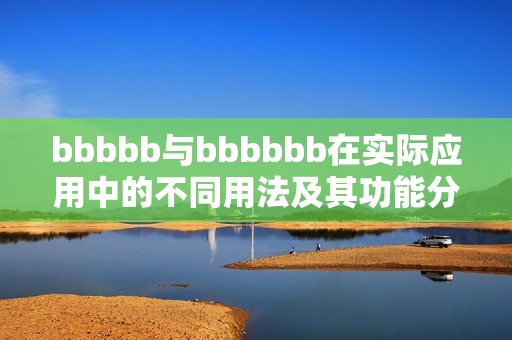 bbbbb与bbbbbb在实际应用中的不同用法及其功能分析