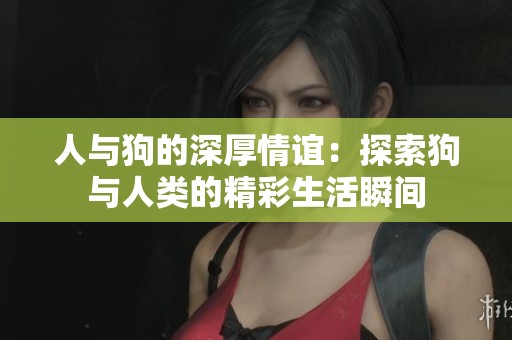 人与狗的深厚情谊：探索狗与人类的精彩生活瞬间